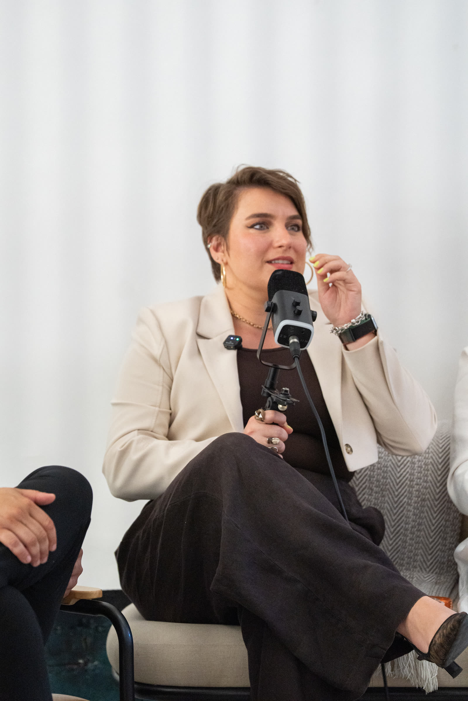 The Impact Room stage and audience at New York Tech Week 2026
